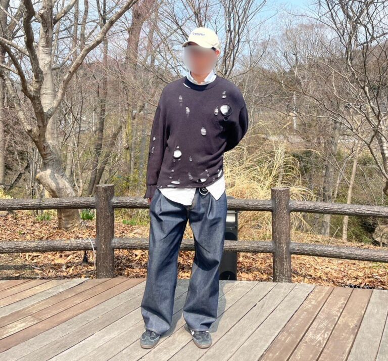 SUBLATIONSのパンツを用いたコーディネート