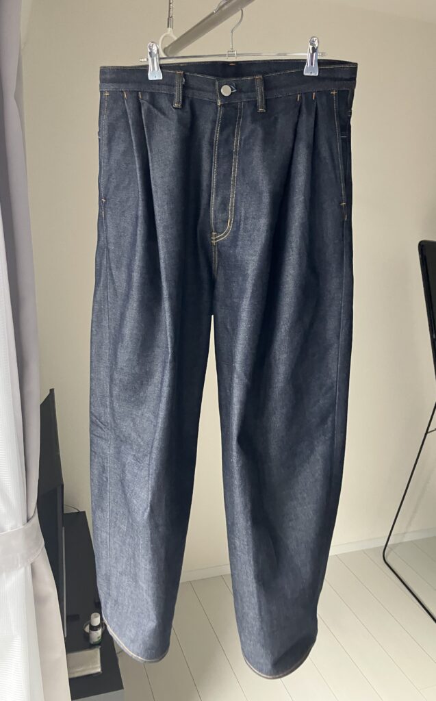 SUBLATIONSの2TUCK WIDE DENIM PANTS -ENTASIS Mk-Ⅱ
ワイドデニムパンツ