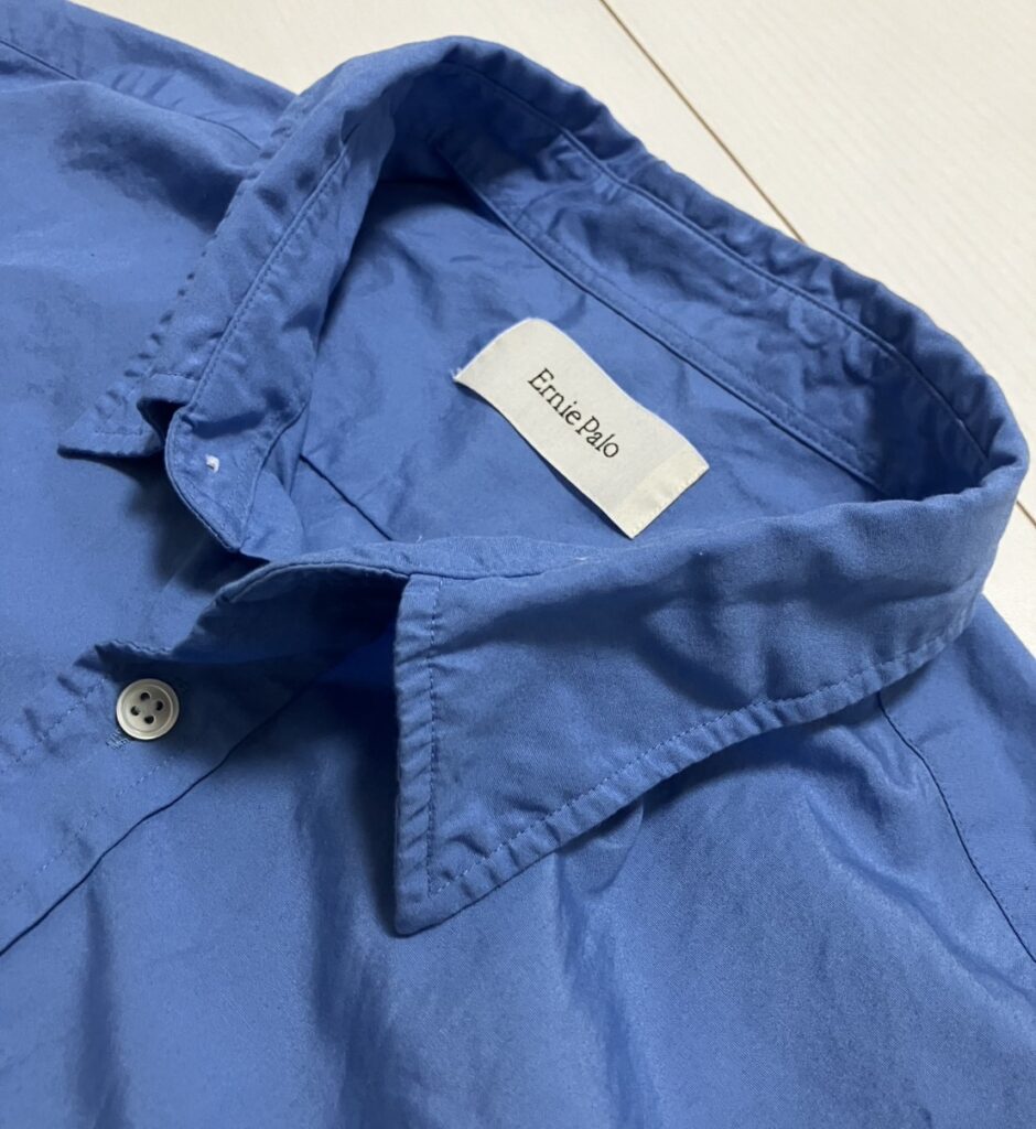 Ernie Palo　ブルーのシャツ