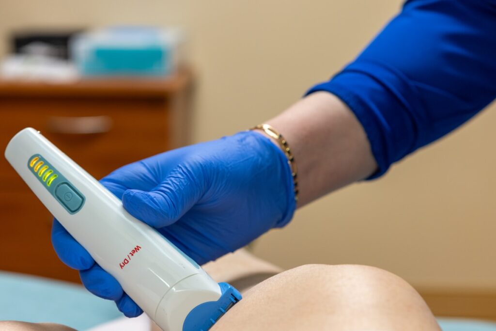 脱毛しているイメージ画像