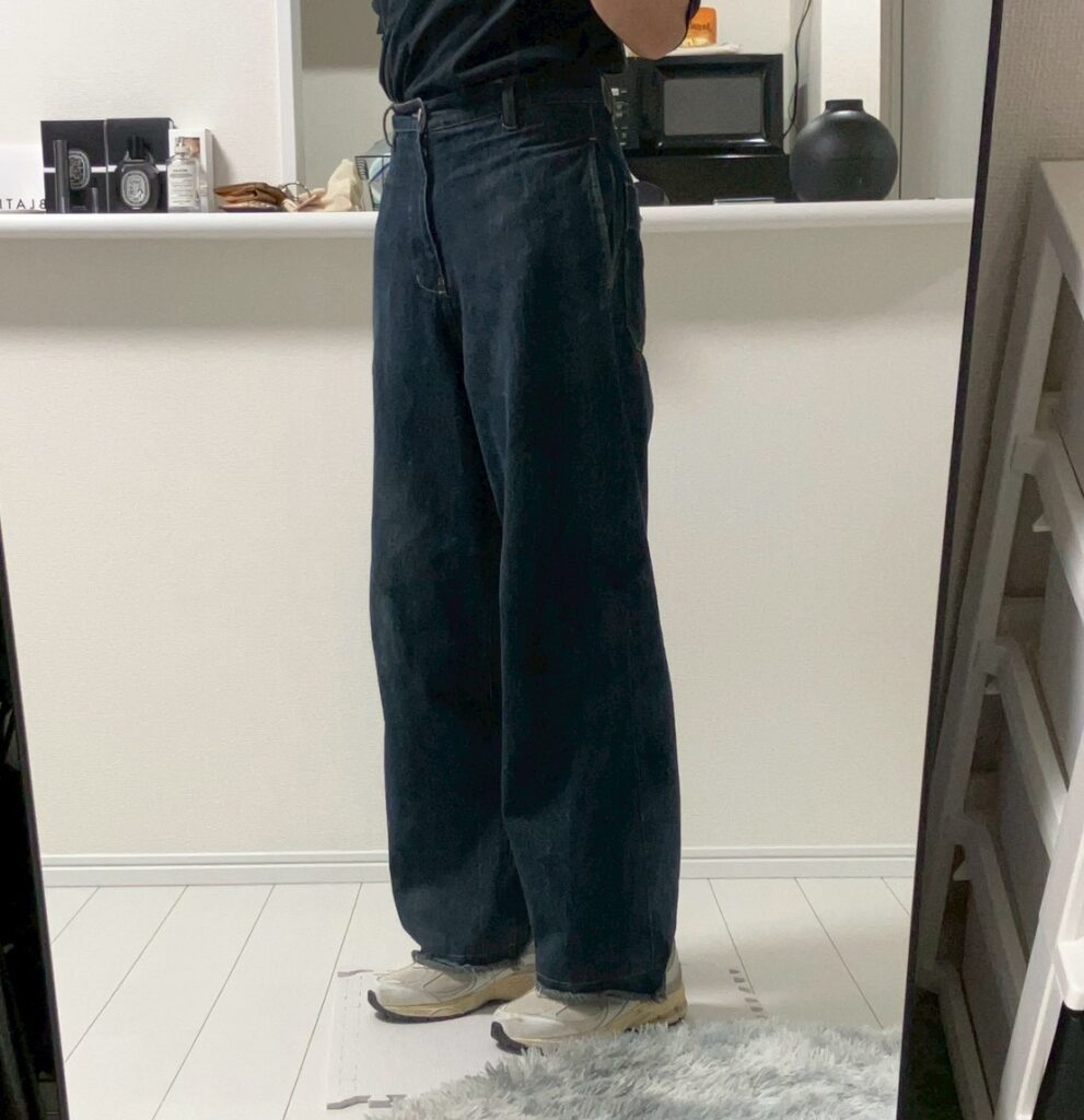 soerteのワイドデニムパンツ